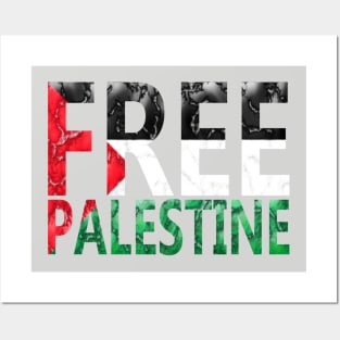 FREE PALESTINE Posters and Art